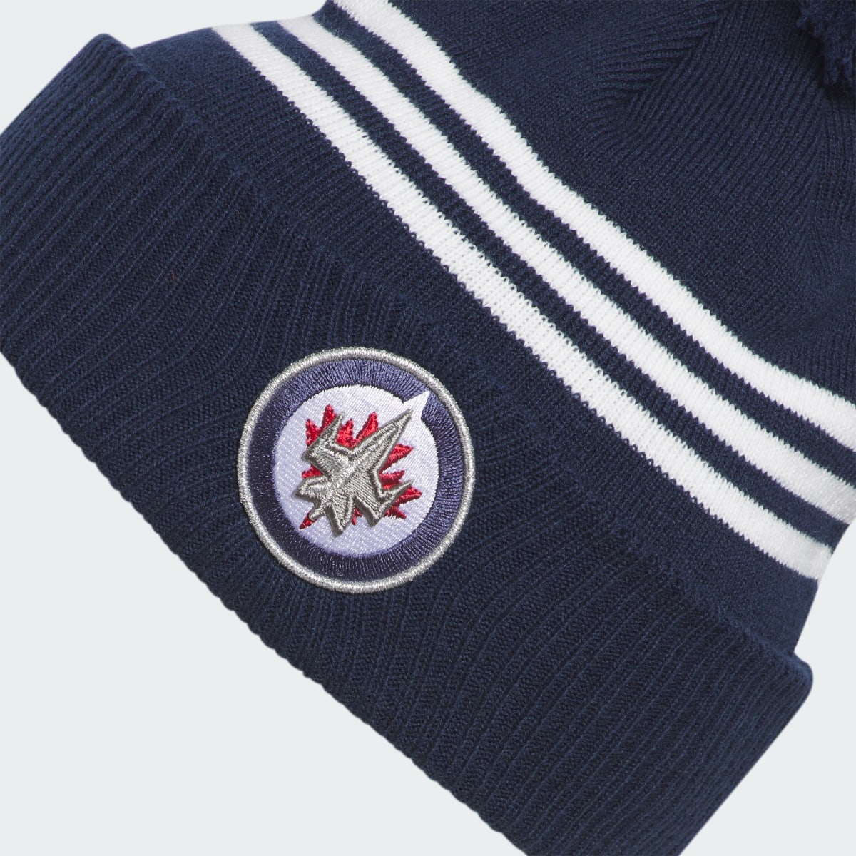 Adidas Jets Cuffed Pom Beanie. 4