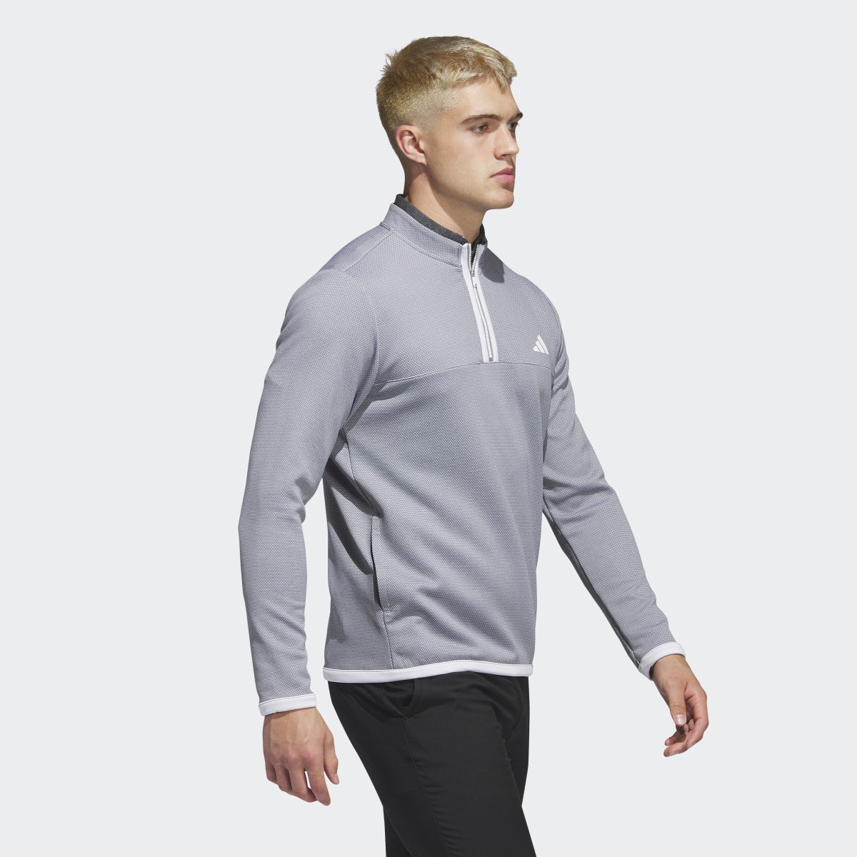 Adidas Microdot 1/4-Zip Golf Pullover. 4