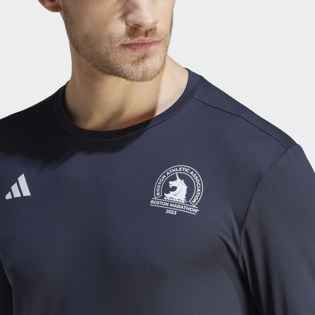 Adidas Boston Marathon® 2023 Made to Be Remade Long Sleeve Running Tee. 6