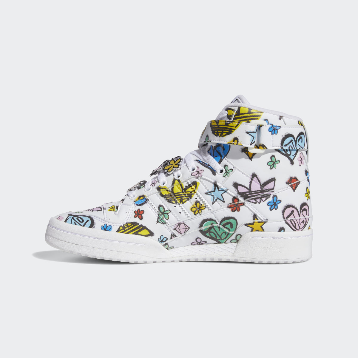 Adidas Jeremy Scott Forum 84 Hi Mono Shoes. 9