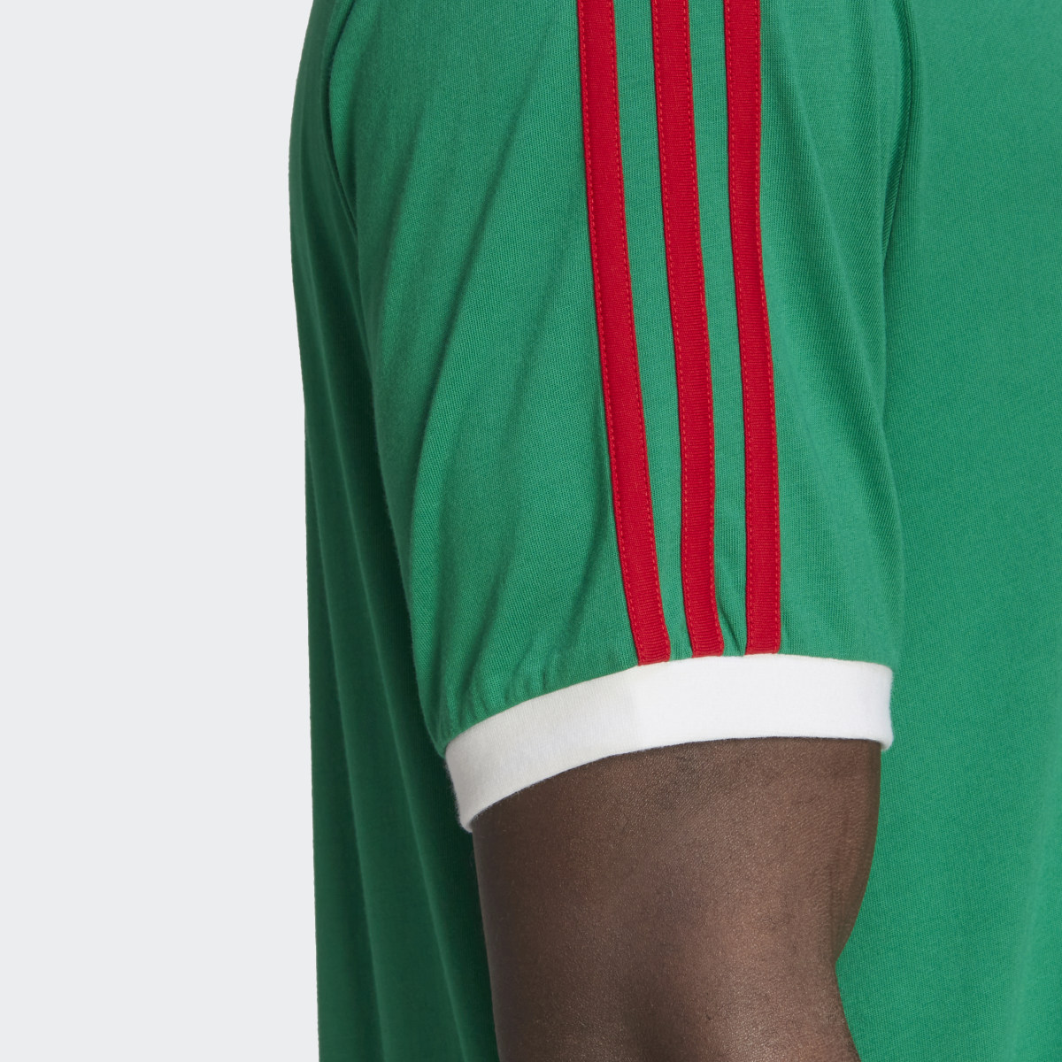 Adidas Playera Selección Nacional de México 3 Franjas. 7