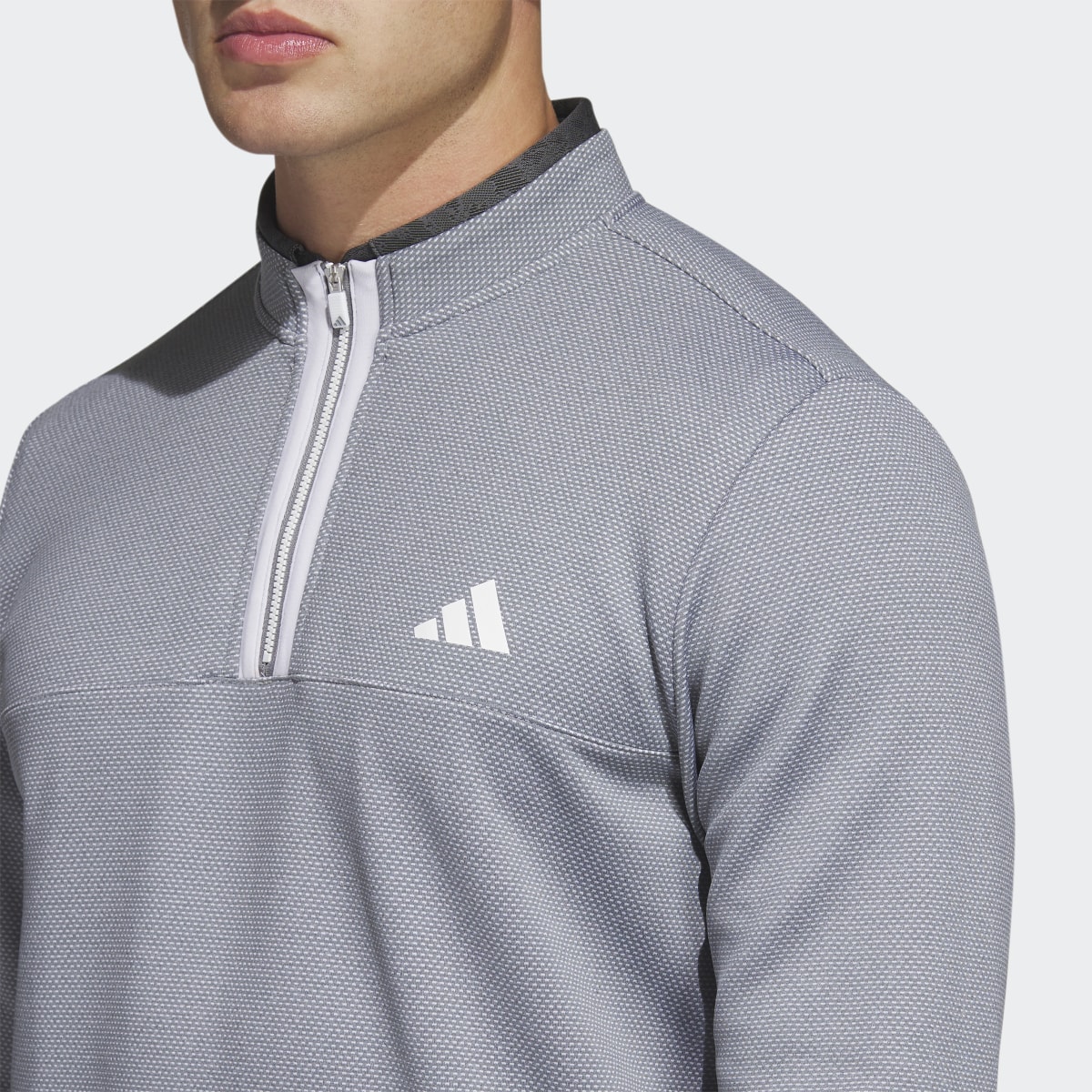 Adidas Microdot 1/4-Zip Golf Pullover. 6