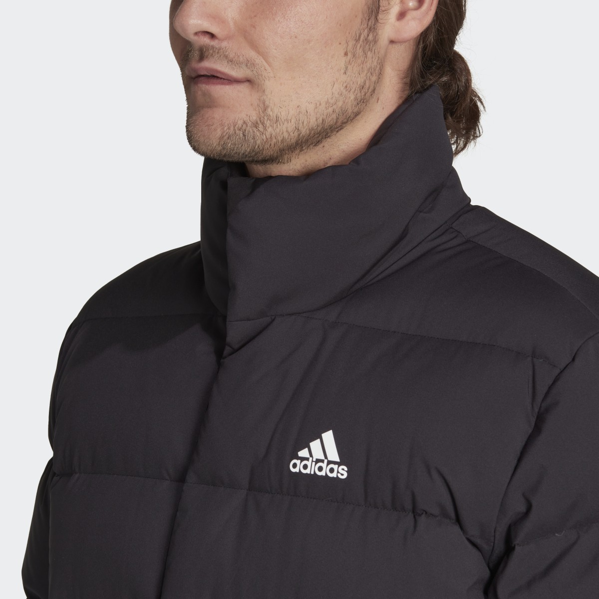 Adidas Helionic Mid-Length Down Jacket. 7