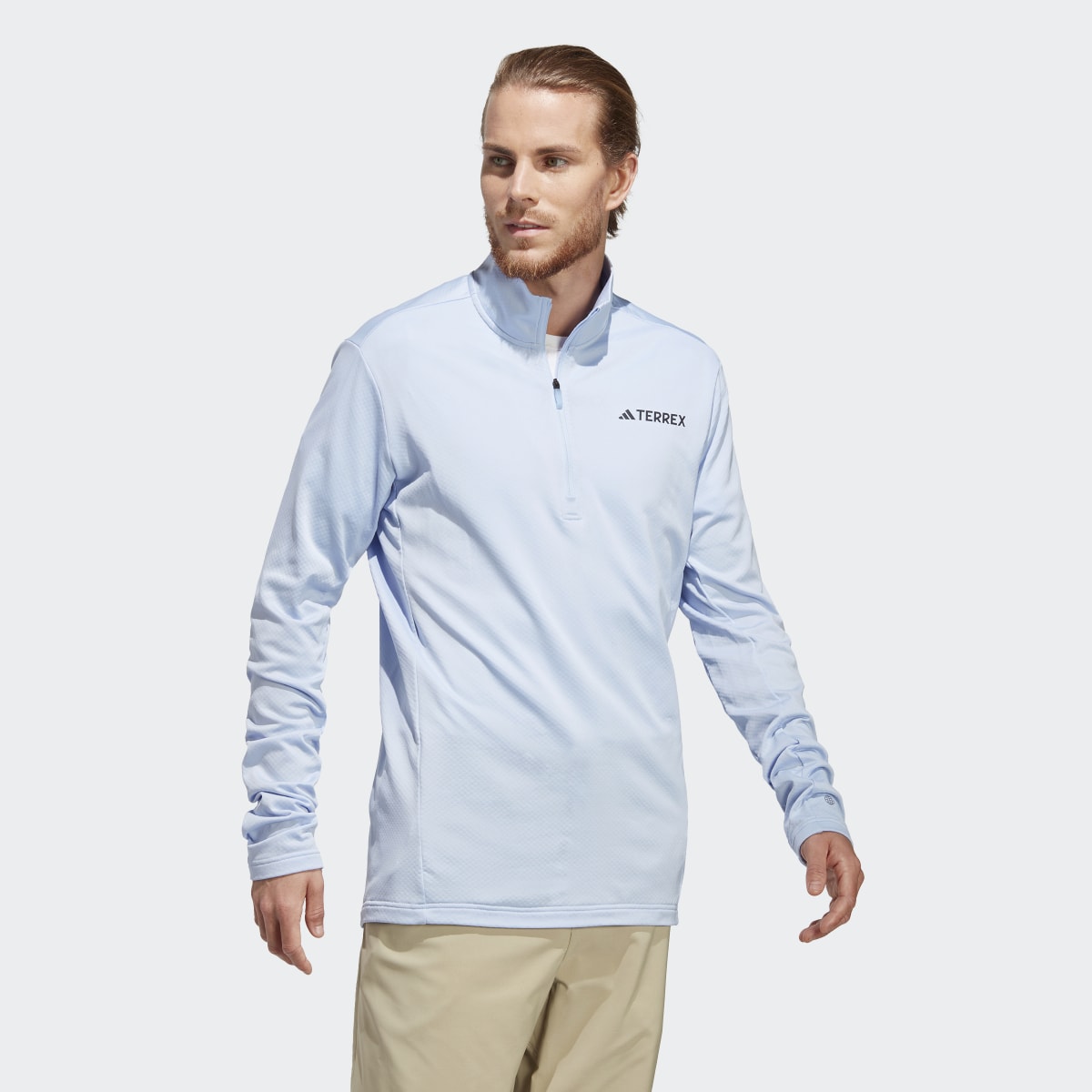 Adidas Sweat-shirt demi-zip molleton Terrex Multi. 4