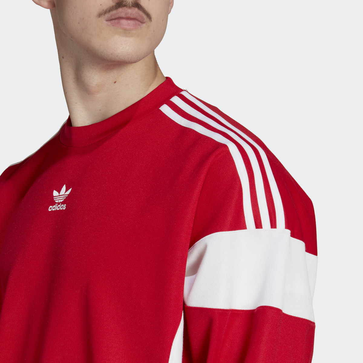 Adidas Sudadera cuello redondo Adicolor Classics Cut Line. 6