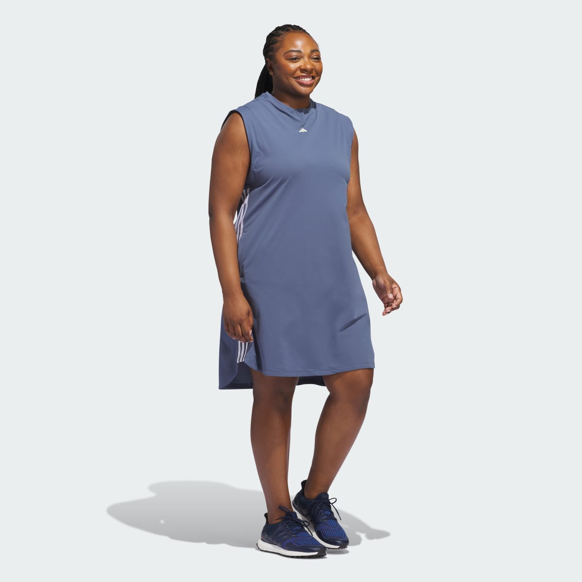Adidas Ultimate365 TWISTKNIT Dress (Plus Size). 4