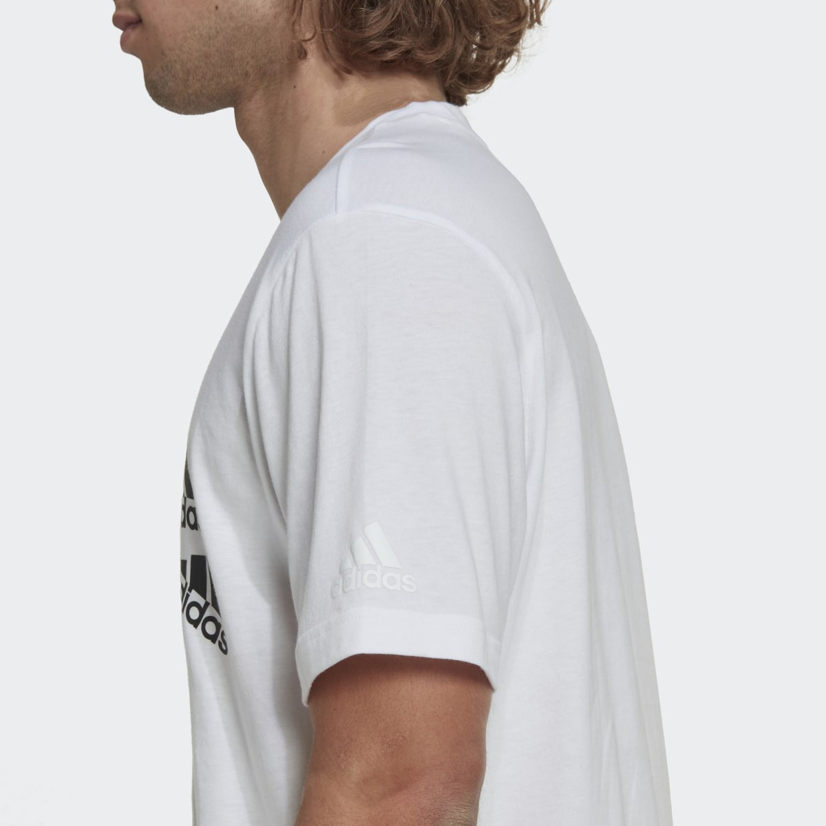 Adidas Essentials BrandLove T-Shirt. 7