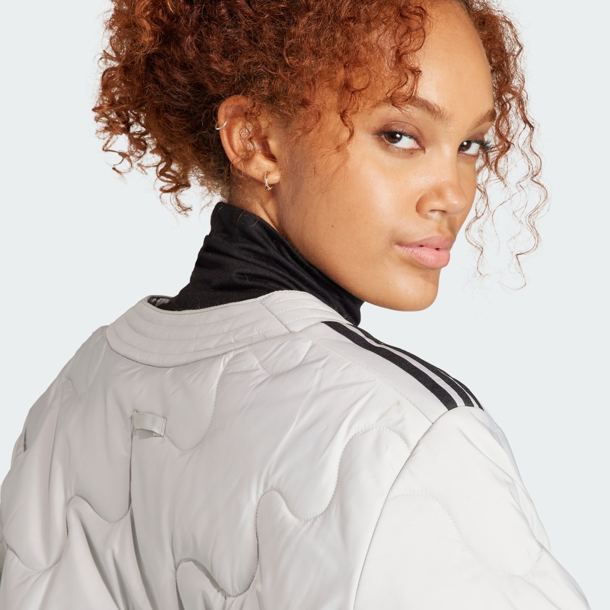 Adidas Nuganic Crop Light Insulation Jacket. 6