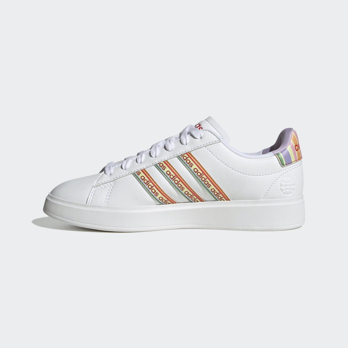 Adidas Grand Court Cloudfoam Lifestyle Court Comfort Shoes. 7