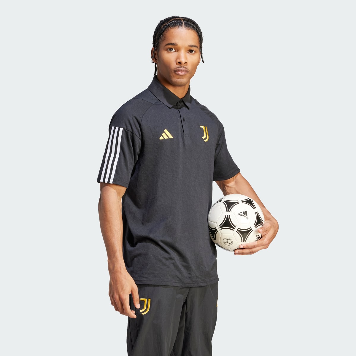 Adidas Juventus Tiro 23 Cotton Polo Shirt. 4