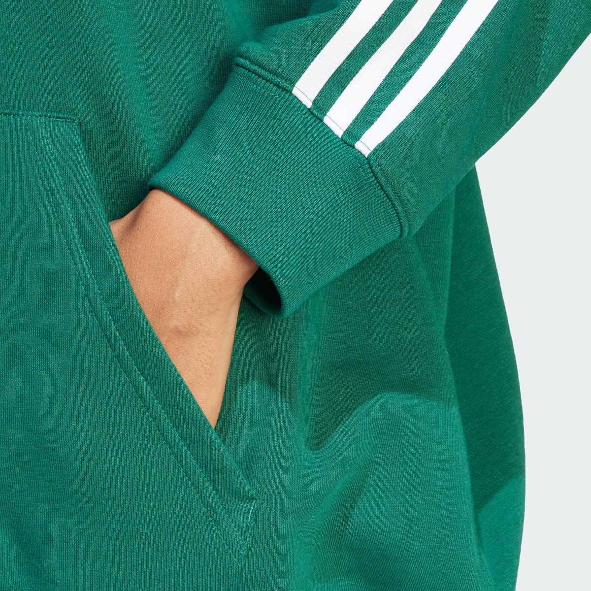 Adidas Camisola Oversize com Capuz 3-Stripes Adicolor. 6