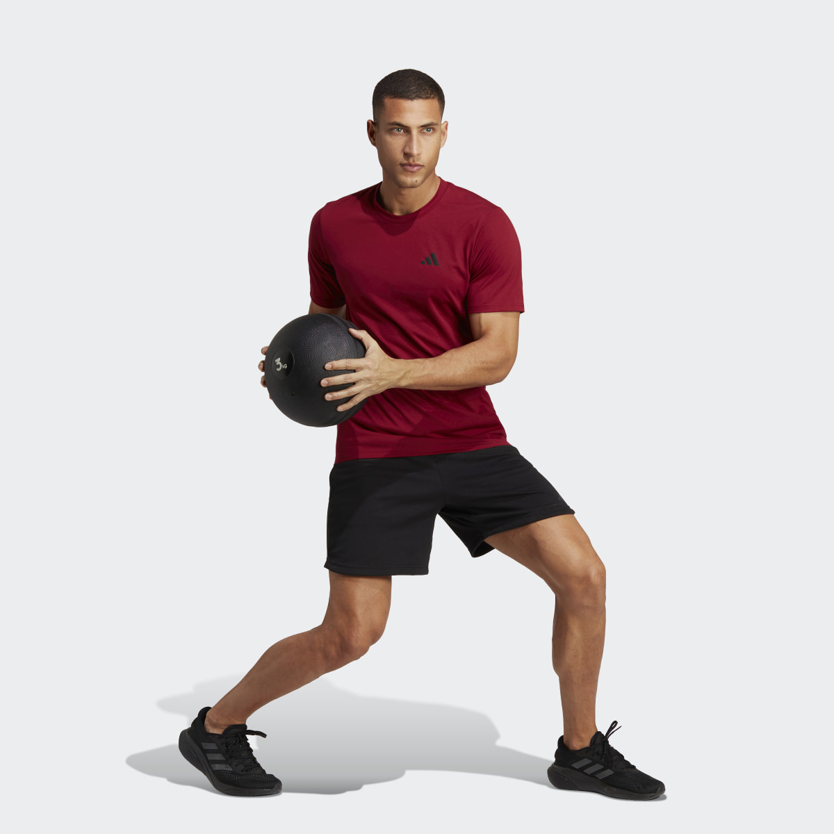 Adidas Playera de Entrenamiento Train Essentials Feelready. 4