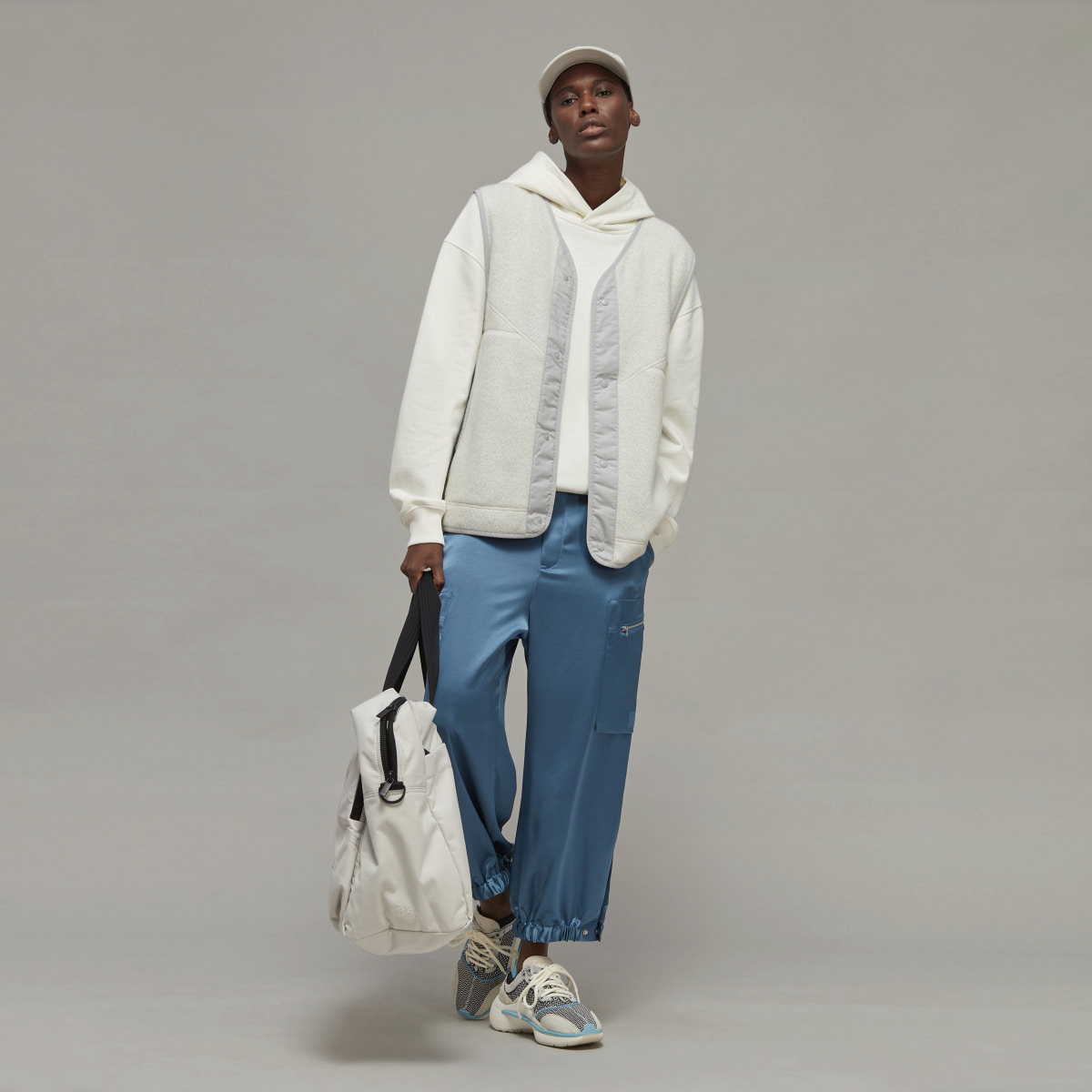 Adidas Sudadera con capucha Organic Cotton Terry Boxy Y-3. 4