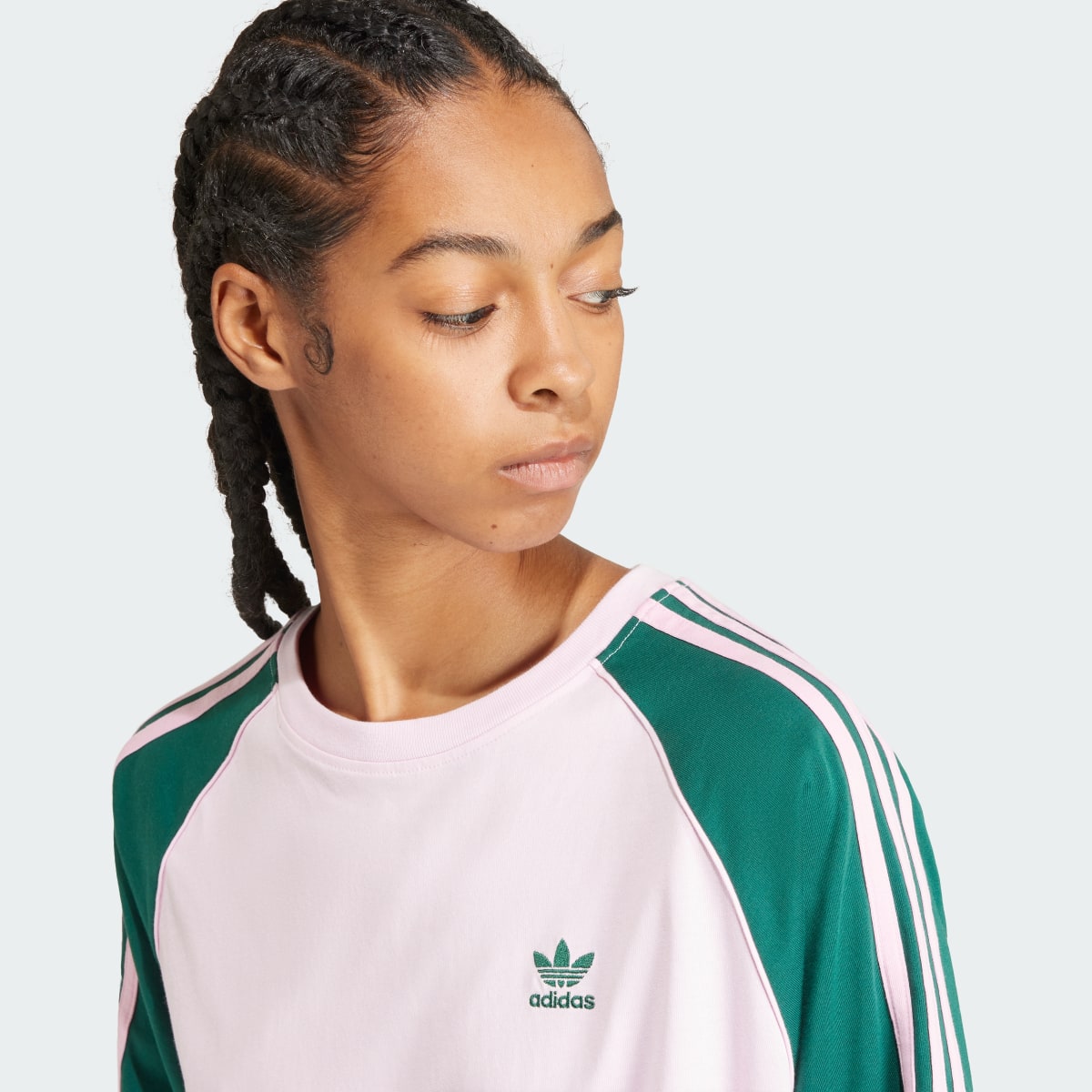Adidas T-shirt oversize Colorblock. 6