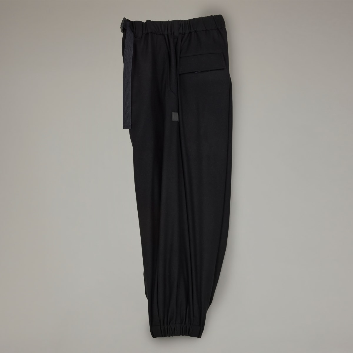 Adidas Y-3 Wool Flannel Wide Cargo Pants. 5