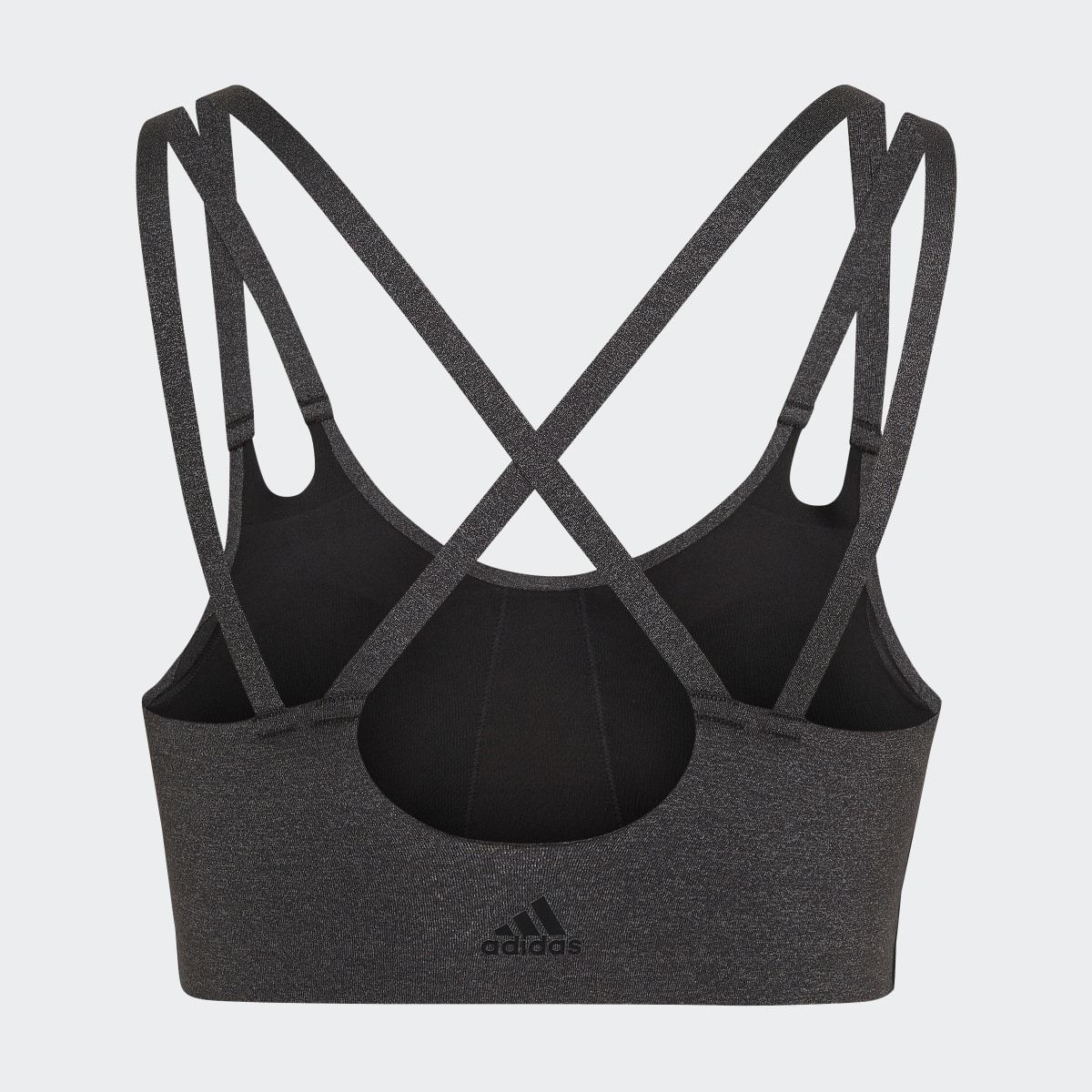 Adidas Yoga Luxe Studio Light-Support Fire Bra. 7