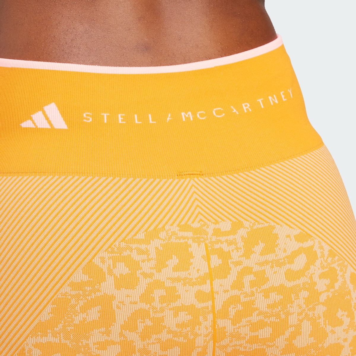 Adidas by Stella McCartney TrueStrength Seamless Yoga Bisikleti Taytı. 6