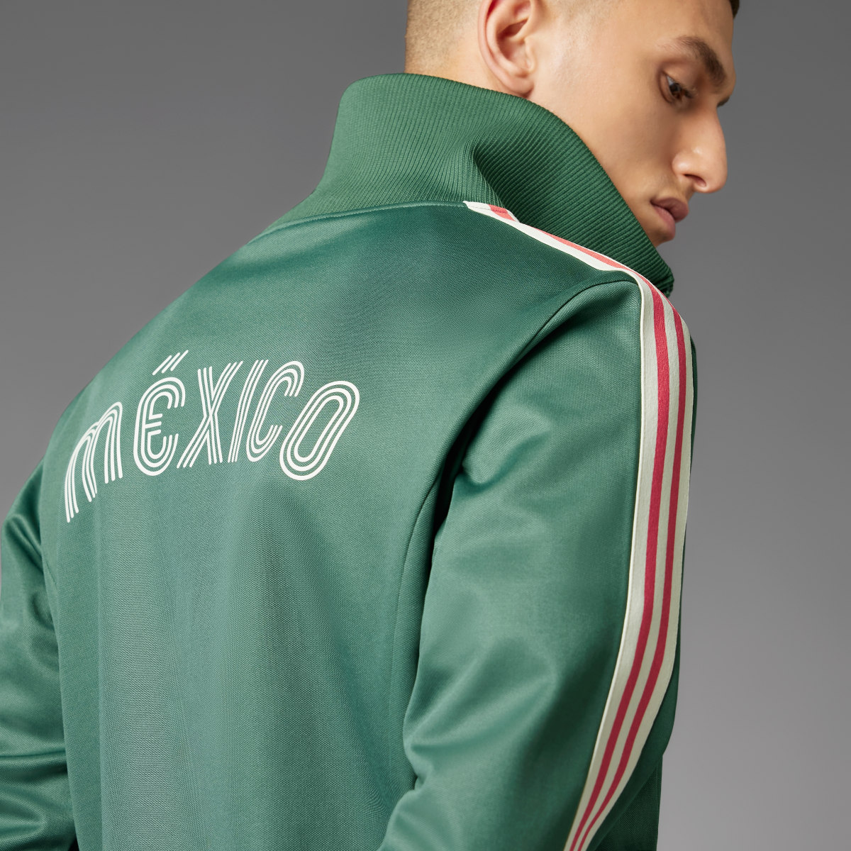 Adidas Chamarra Beckenbauer Selección Nacional de México. 8