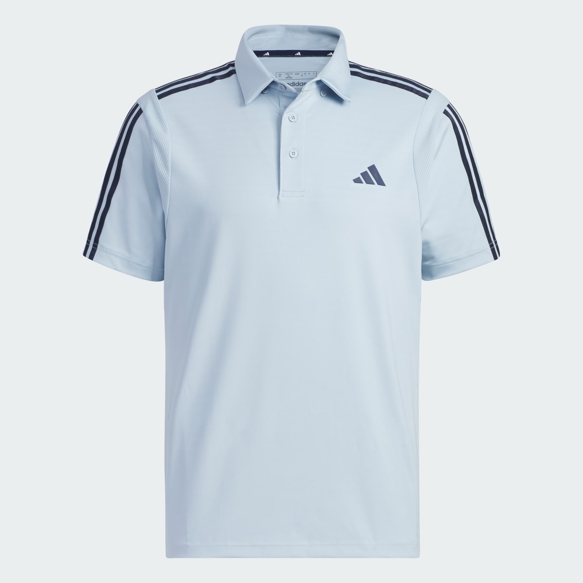 Adidas HEAT.RDY 3-Stripe Short Sleeve Polo Shirt. 5