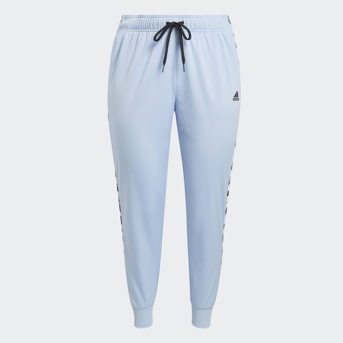 Adidas Essentials Warm-Up Slim Tapered 3-Stripes Track Pants (Plus Size). 4