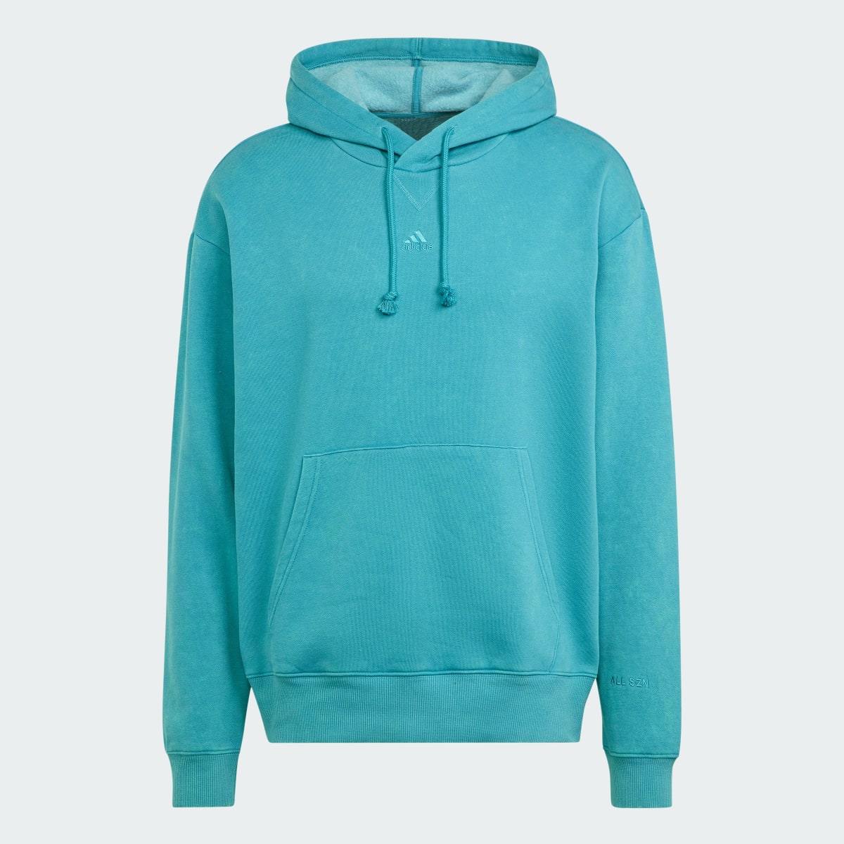 Adidas ALL SZN Garment-Wash Hoodie. 5