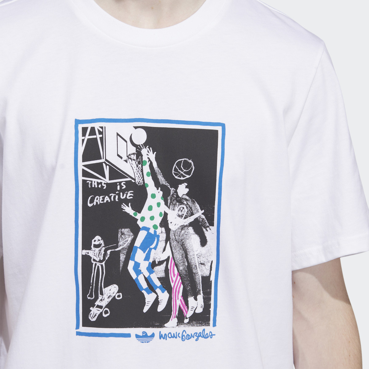 Adidas T-shirt Graphic Shmoofoil. 6