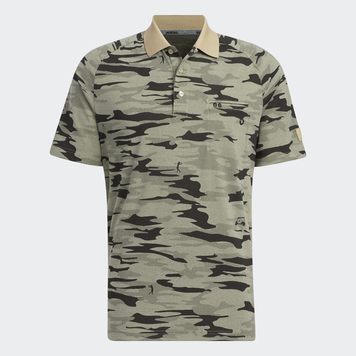 Adidas Go-To Camouflage Polo Shirt. 5