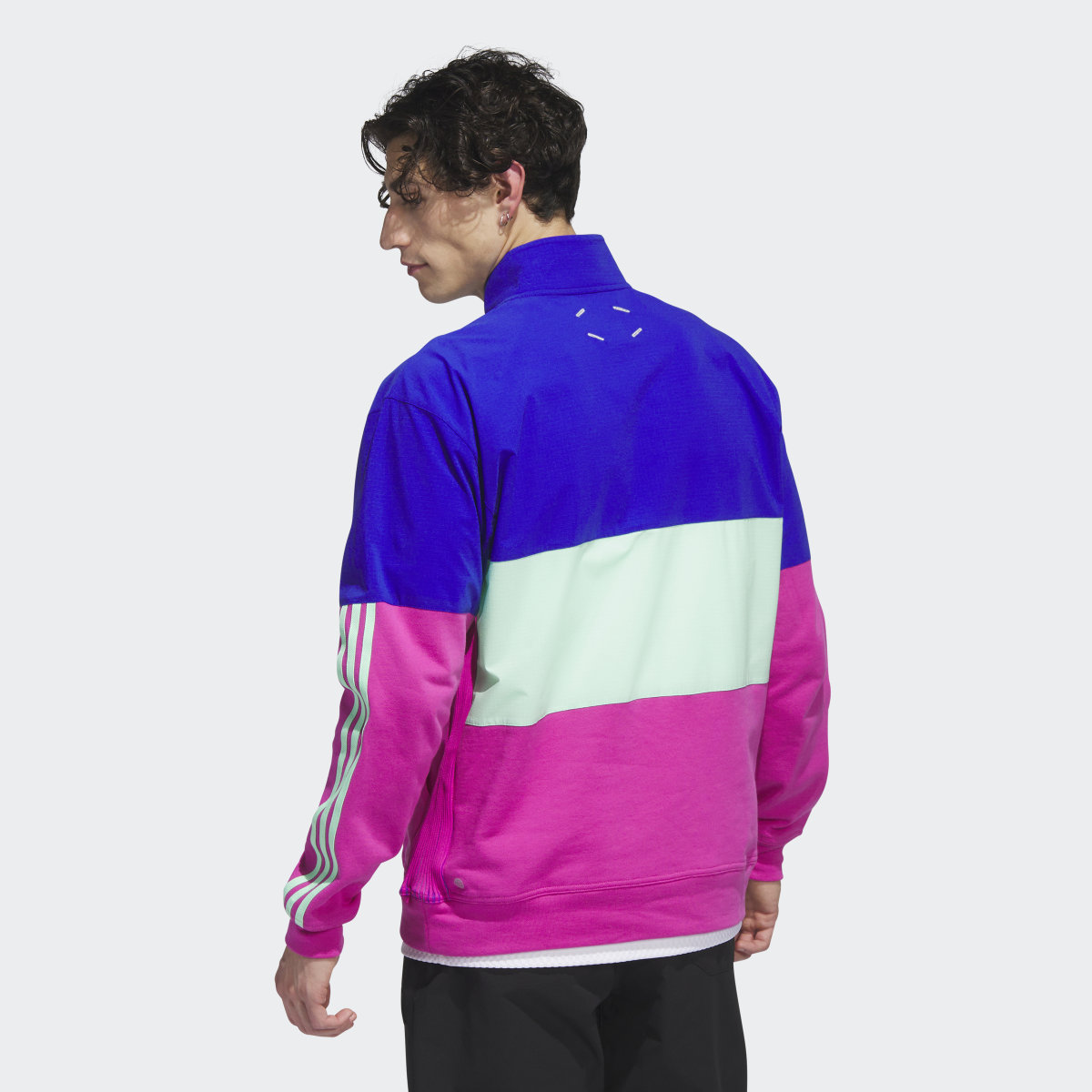 Adidas Adicross 1/2-Zip Golf Anorak. 7