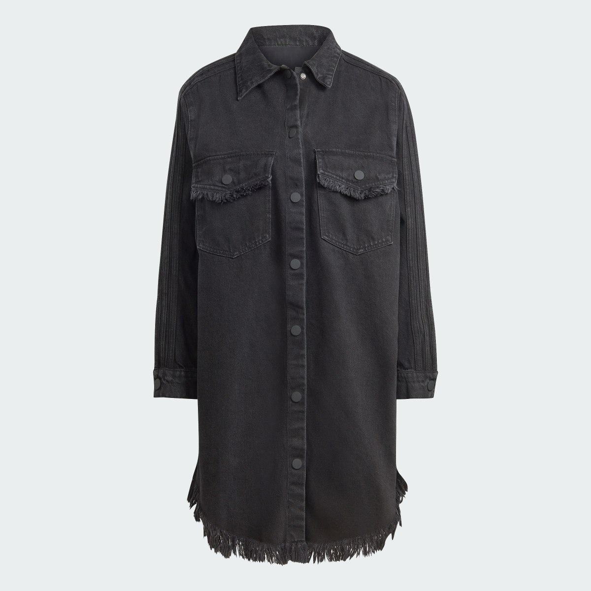 Adidas Abito adidas Originals x KSENIASCHNAIDER Fringe Shirt. 6