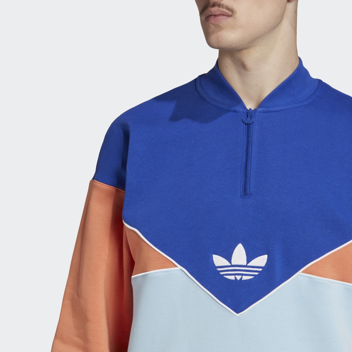 Adidas Sweat-shirt ras-du-cou demi-zip Adicolor Seasonal Archive. 6