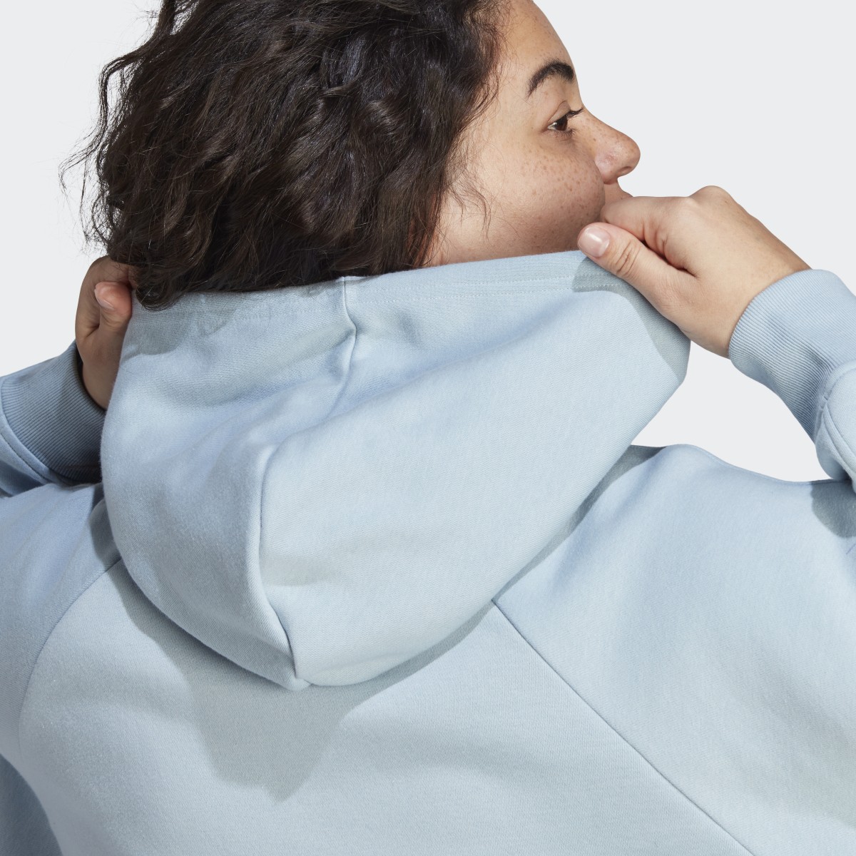 Adidas ALL SZN Fleece Boyfriend Hoodie (Plus Size). 6