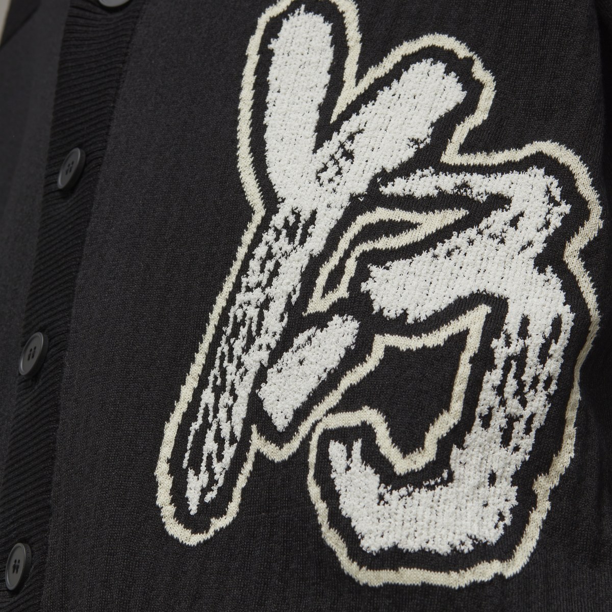 Adidas Y-3 Logo Knit Cardigan. 6