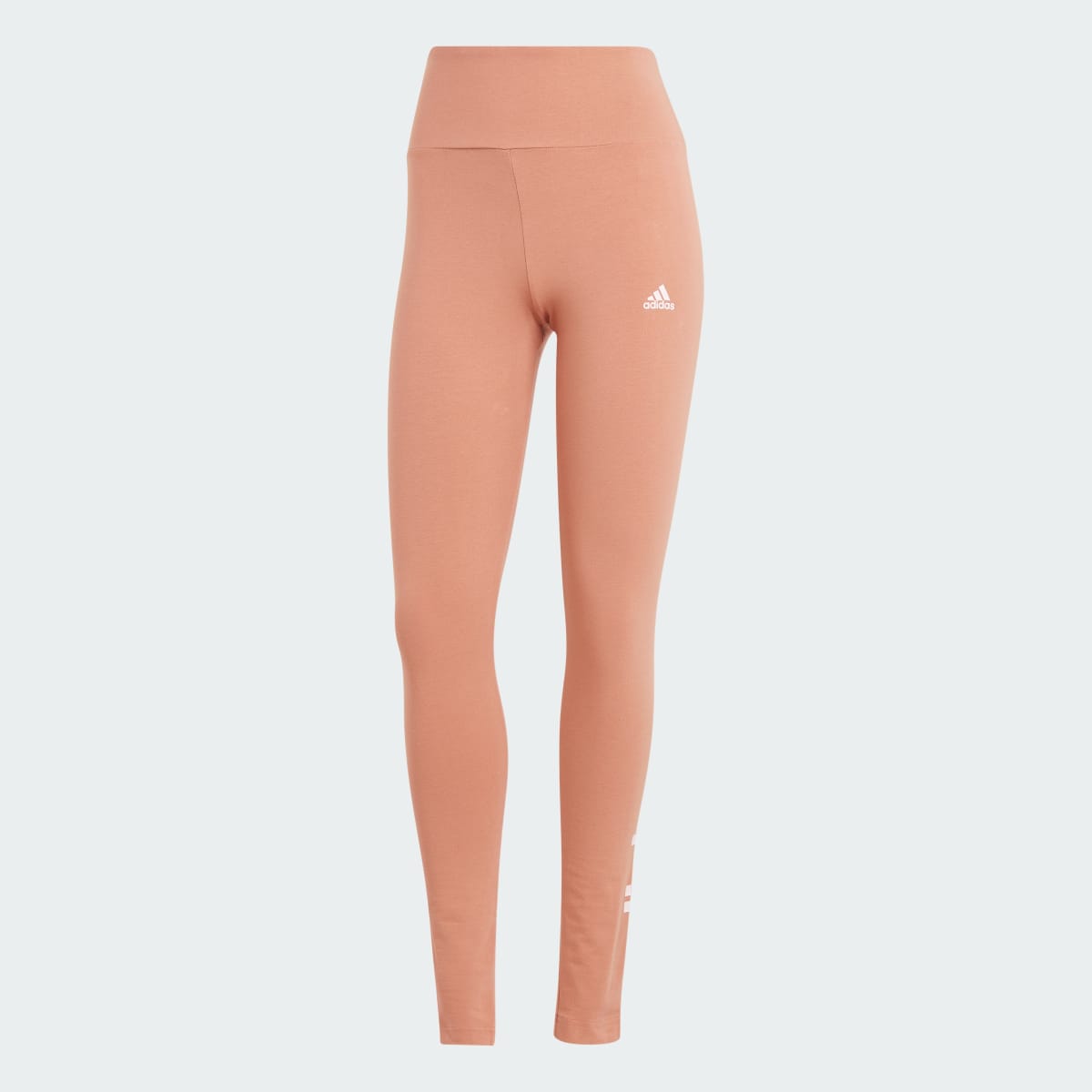 Adidas ESSENTIALS HIGH-WAISTED LOGO LEGGINGS. 4