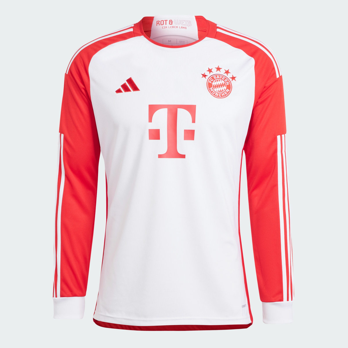 Adidas Camisola Principal de Manga Comprida 23/24 do FC Bayern München. 5