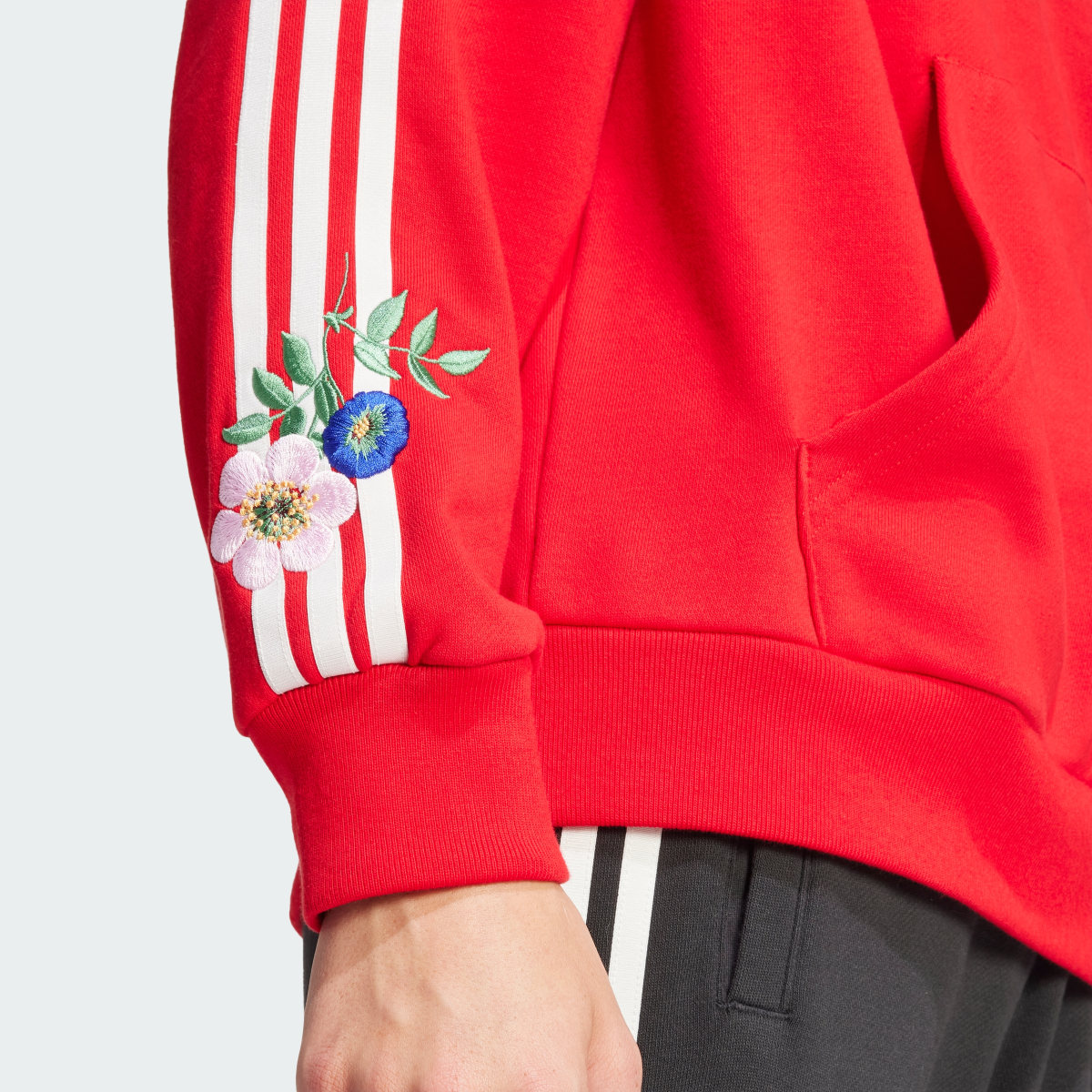 Adidas Graphics Floral Hoodie. 7