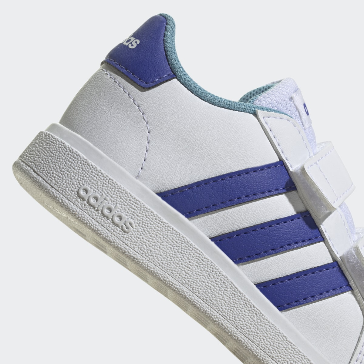 Adidas Grand Court Lifestyle Hook and Loop Shoes. 9