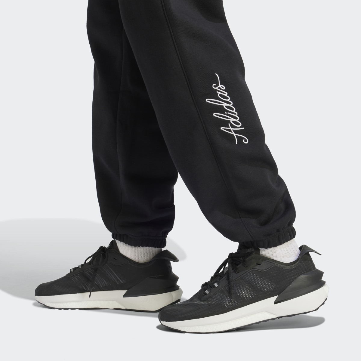 Adidas Scribble Fleece Joggers. 6