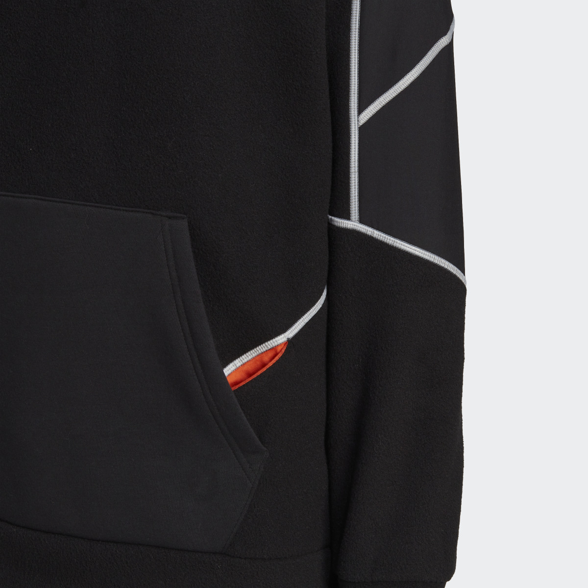 Adidas Essentials Reflect in the Dark Polar Fleece Hoodie. 6