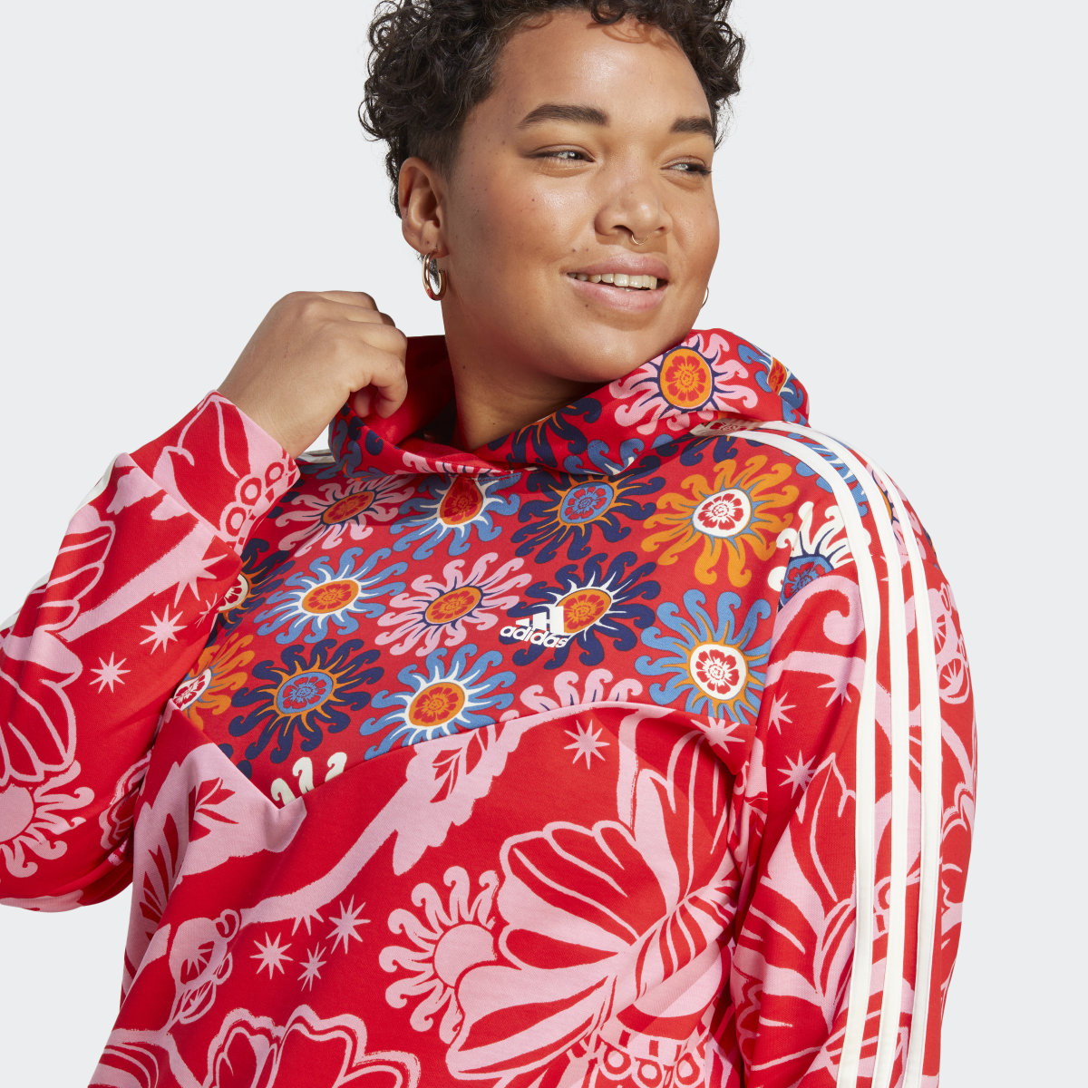 Adidas x FARM Rio Hoodie (Plus Size). 6