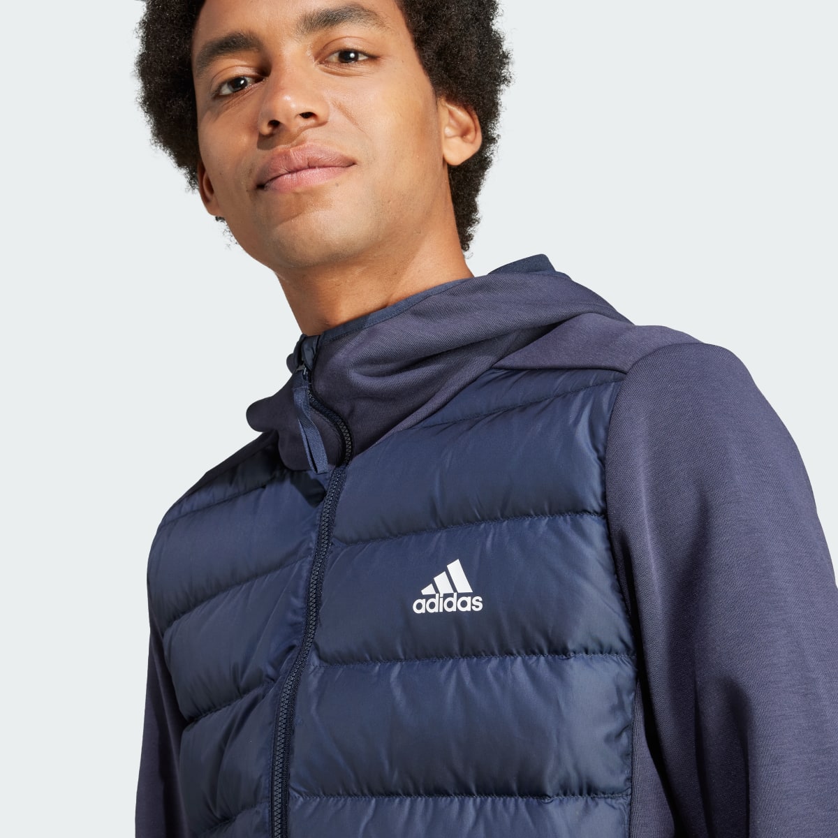 Adidas Kurtka Essentials Hybrid Dow Hooded. 7