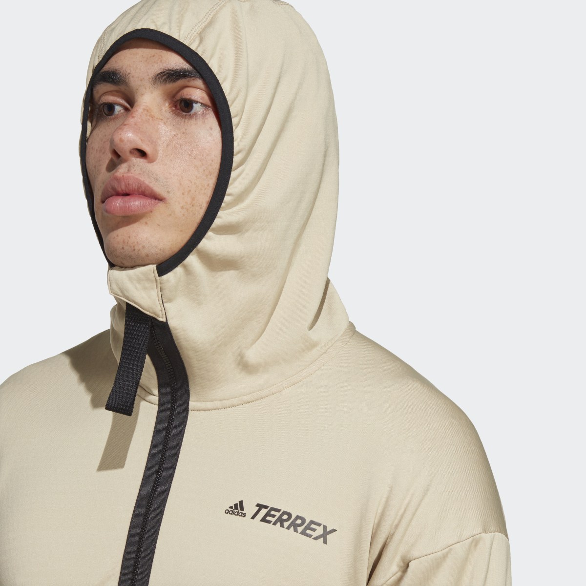 Adidas TERREX Tech Fleece Light Hooded Hiking Jacket. 13