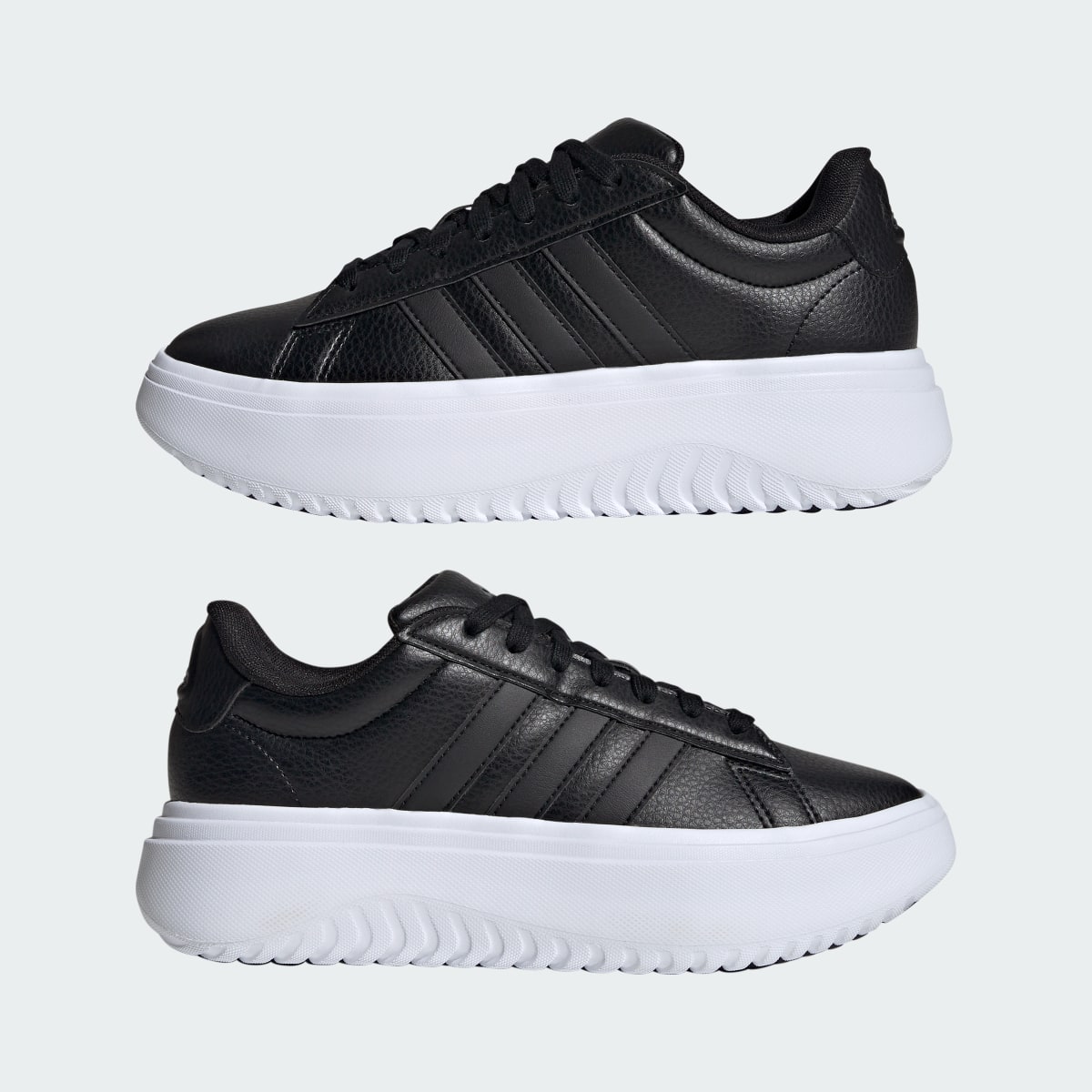 Adidas Chaussure Grand Court Platform. 8