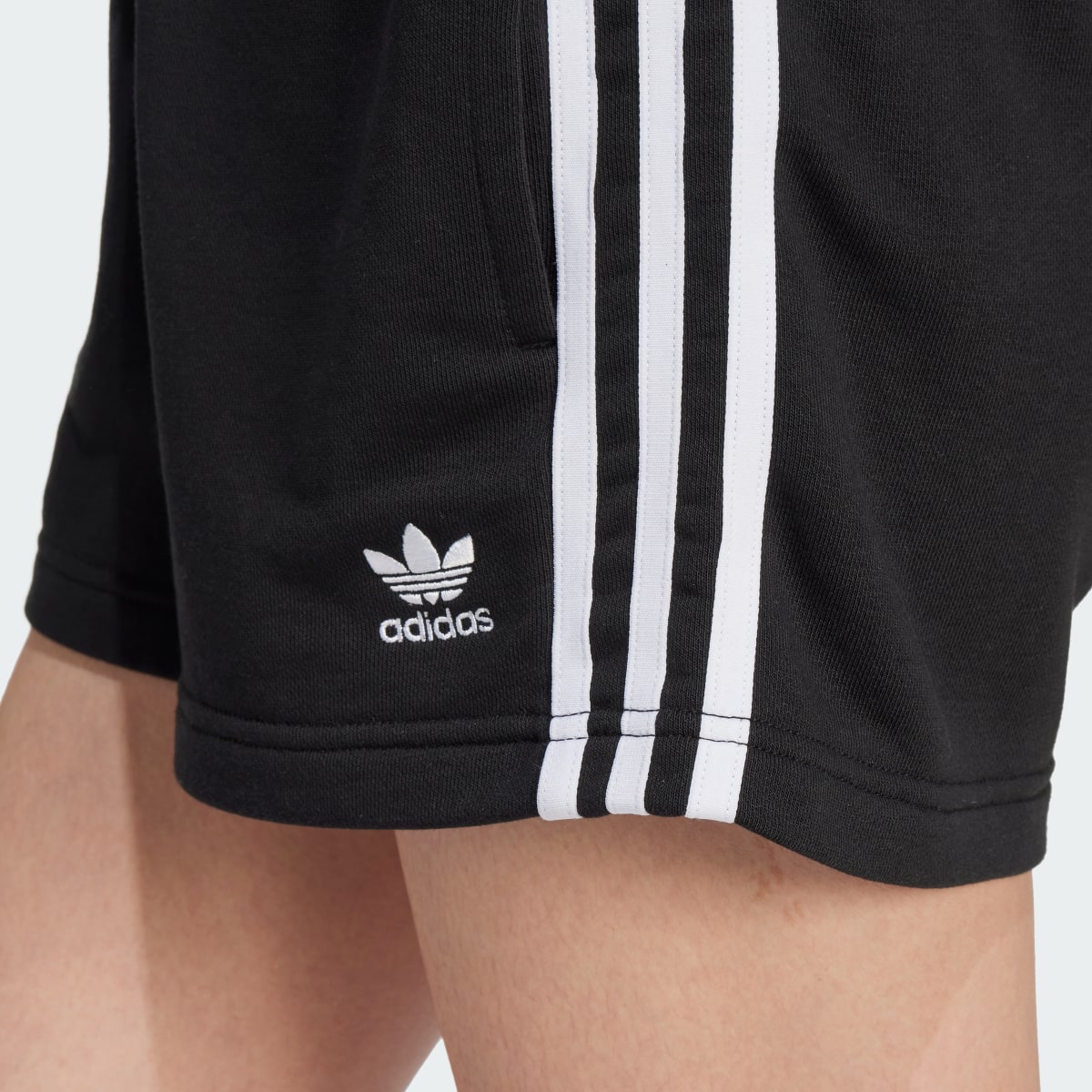 Adidas Adicolor 3-Stripes French Terry Shorts. 5