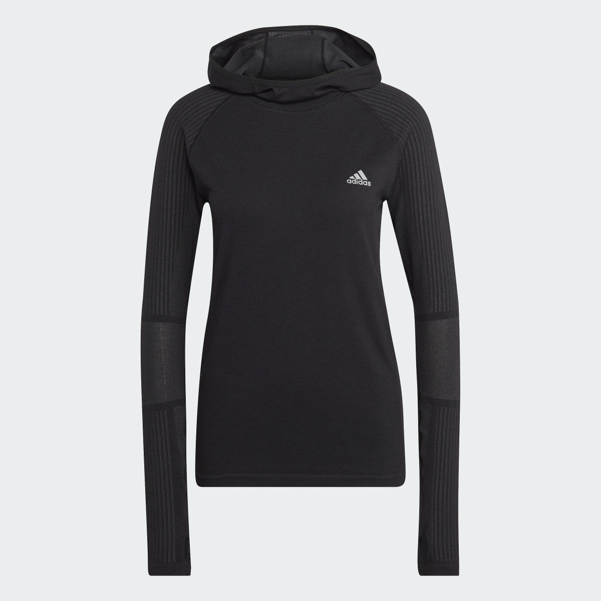 Adidas Felpa da running X-City Knit Long Sleeve. 5