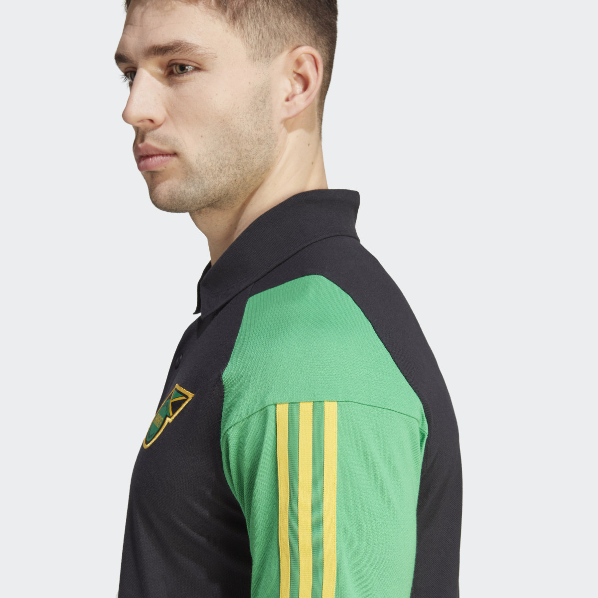 Adidas Jamaica Tiro 23 Cotton Polo Shirt. 7