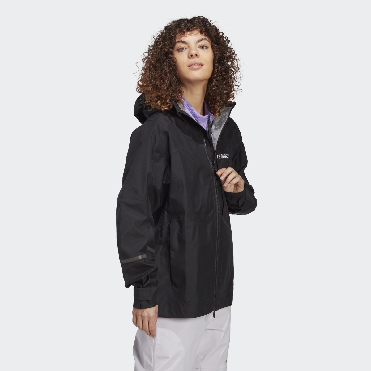 Adidas Terrex XPLORIC GORE-TEX Rain Jacket. 8