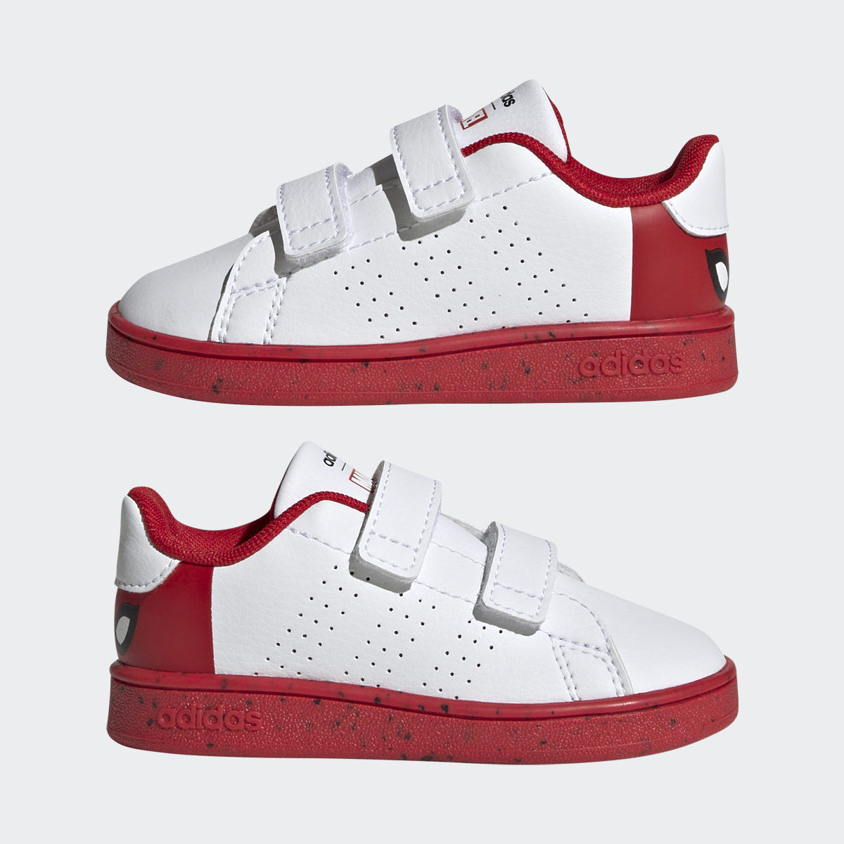 Adidas x Marvel Advantage Spider-Man Hook-and-Loop Shoes. 8