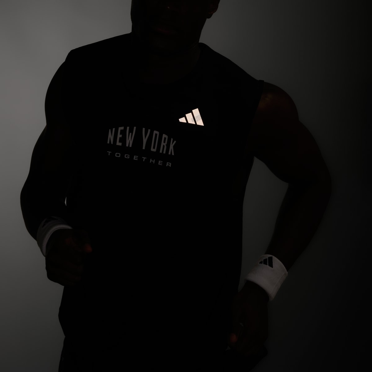 Adidas NYC Running Singlet (Gender Neutral). 9