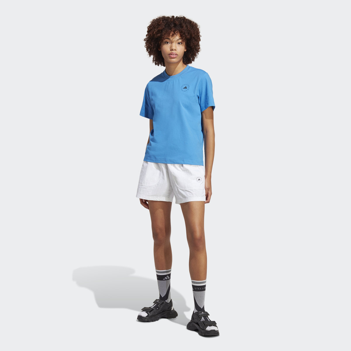 Adidas by Stella McCartney TrueCasuals Sportswear Woven Shorts. 5