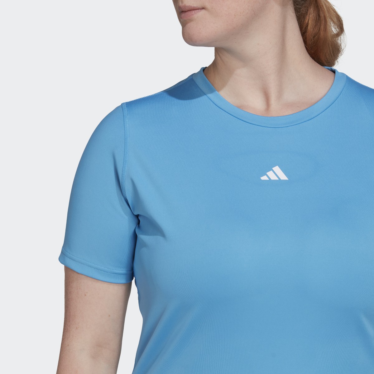 Adidas Techfit Short Sleeve Training T-Shirt (Plus Size). 7